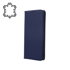 TFO Geniune Leather Smart Pro könyvtok Samsung Galaxy A26 - tengerészkék tok és táska