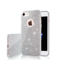 TFO Glitter tok Samsung Galaxy S21 5G - ezüst színű tok és táska