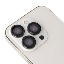 TFO Kamera lencse védő fólia fekete szegéllyel iPhone 14/14 Plus - 2 db mobiltelefon kellék