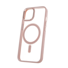 TFO Satin Clear MagSafe-kompatibilis tok iPhone 14 - rózsaszín tok és táska