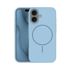 TFO Silicone Thin MagSafe-kompatibilis tok iPhone 16 Plus - világoskék tok és táska