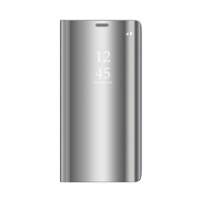 TFO Smart Clear View könyvtok Samsung Galaxy A14 4G/5G - ezüst színű tok és táska