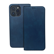 TFO Smart Suede könyvtok iPhone 16 Plus - tengerészkék tok és táska