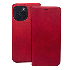 TFO Smart Suede könyvtok iPhone 16 Pro - piros tok és táska