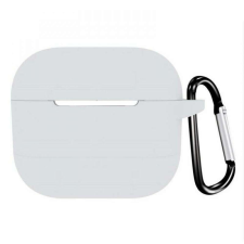  THD szilikon borítás Apple Airpods 3 vezeték nélküli fejhallgatóhoz, fehér színű fülhallgató, fejhallgató tok