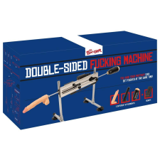 THE BANGER Fucking Machine - dupla szexgép 2 dildóval és műpuncival szexhinta, szexgép