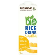 The Bridge BIO vaníliás rizsital 1 l tejtermék