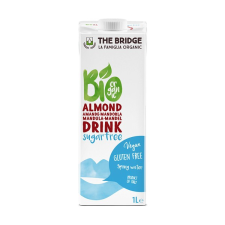 THE BRIDGE BIO , vegán, gluténmentes, cukormentes mandulaital 1 liter reform élelmiszer