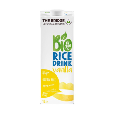 THE BRIDGE BIO , vegán, gluténmentes vanília rizsital 1 l reform élelmiszer