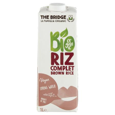 THE BRIDGE Növényi ital, bio, dobozos, 1 l, THE BRIDGE, barna rizs reform élelmiszer