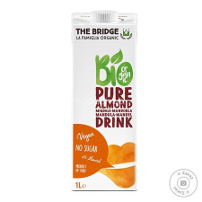 The Bridge Növényi ital, bio, dobozos, 1 l, THE BRIDGE, mandula reform élelmiszer