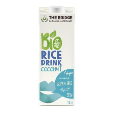  THE BRIDGE Növényi ital, bio, dobozos, 1 l, THE BRIDGE, rizs, kókuszos reform élelmiszer