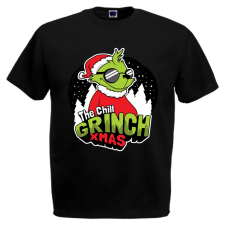 The chill grinch xmas - Karácsonyi Férfi Póló férfi póló