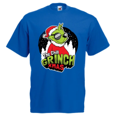  The chill grinch xmas - Karácsonyi Férfi Póló