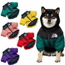  The Dog Face Outdoor stílusú Kutyakabát több színben M Sárga kutyaruha
