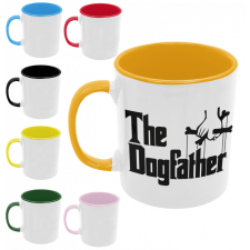 The dogfather - Színes Bögre bögrék, csészék