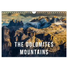  The Dolomites Mountains (Wall Calendar 2024 DIN A4 landscape), CALVENDO 12 Month Wall Calendar naptár, kalendárium