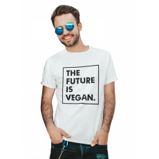  The future is vegan - Férfi Póló