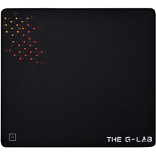 The G-Lab Egérpad - PAD CEASIUM (450x400x3mm, vízálló, fekete,) asztali számítógép kellék