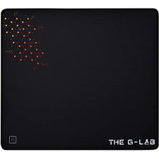 The G-Lab Egérpad - PAD CEASIUM (450x400x3mm, vízálló, fekete,) egérpad
