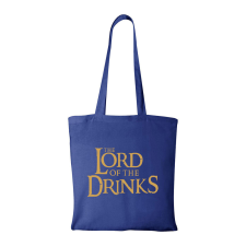 The Lord of the Drinks - Bevásárló táska Kék egyedi ajándék