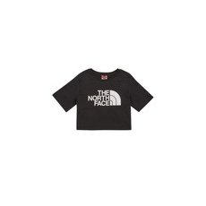 The North Face Rövid ujjú pólók Girls S/S Crop Easy Tee Fekete 8 Jahre