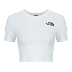 The North Face Rövid ujjú pólók S/S Essential Cropped Slim Tee Fehér EU L