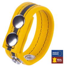 the red Bőr kokring Tippy sárga péniszgyűrű