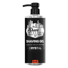The Shave Factory - Shaving Gel Crystal - Borotvagél 1000ml borotvahab, borotvaszappan