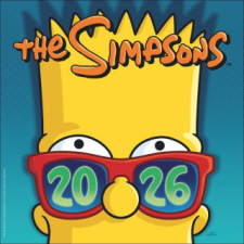 The Simpsons Broschurkalender 2026 naptár, kalendárium