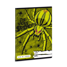  The Wolf Spider füzet - A5 1. osztályos vonalazású - 14-32 füzet