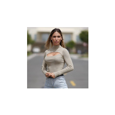 THEAD. Blúzok JENNA SWEATER Bézs EU S blúz