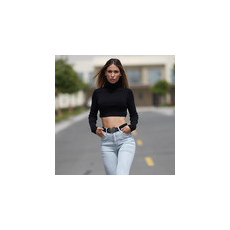 THEAD. Blúzok LILLY TOP Fekete EU M