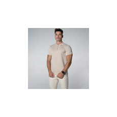 THEAD. Rövid ujjú galléros pólók AXEL POLO SHIRT Bézs EU S