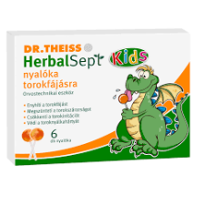  THEISS TOROKFÁJÁSRA  HERBALSEPT NYALÓKA 6X vitamin és táplálékkiegészítő