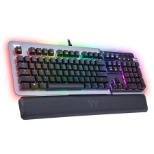Thermaltake Argent K5 RGB Cherry Silver mechanical Gaming keyboard Titanium US billentyűzet