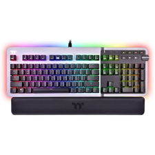  Thermaltake ARGENT K5 RGB USB angol (US) gaming (Cherry MX Speed Silver) billentyűzet fekete billentyűzet