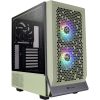 Thermaltake Ceres 300 TG ARGB Számítógépház - Zöld