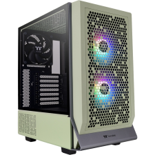 Thermaltake Ceres 300 TG ARGB Számítógépház - Zöld számítógép ház