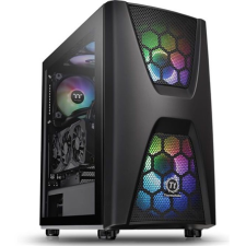 Thermaltake Commander C34 TG ARGB Számítógépház - Fekete számítógép ház