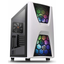 Thermaltake Commander C34 TG Snow ARGB Edition Számítógépház - Fehér számítógép ház