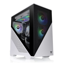Thermaltake Divider 170 TG Snow ARGB Micro Chassis Tempered Glass White/Black számítógép ház