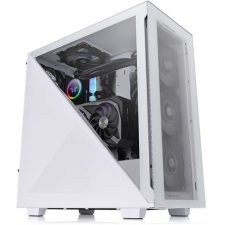 Thermaltake Divider 300 TG Snow táp nélküli ATX számítógépház fehér számítógép ház