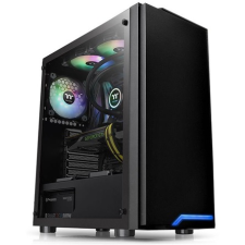 Thermaltake H100 TG táp nélküli ablakos ATX számítógépház fekete (CA-1L4-00M1WN-02) számítógép ház