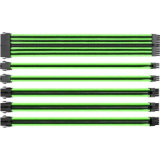 Thermaltake mod combo pack fekete zöld premium-sle kábel és adapter