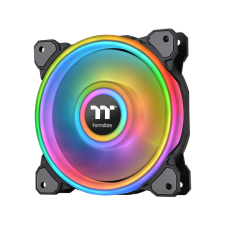 Thermaltake Riing Quad 14 RGB 140mm PWM rendszerhűtő - Fekete hűtés