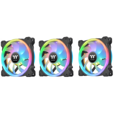 Thermaltake SWAFAN 12 RGB Radiator Fan 3 darabos szett fekete hűtés