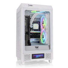 Thermaltake The Tower 200 Mini Chassis Tempered Glass Snow White számítógép ház