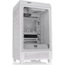 Thermaltake The Tower 200 Snow táp nélküli ablakos MT Mini Tower számítógépház fehér számítógép ház