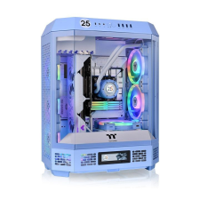 Thermaltake The Tower 600 Mid Tower Chassis Hydrangea Blue számítógép ház